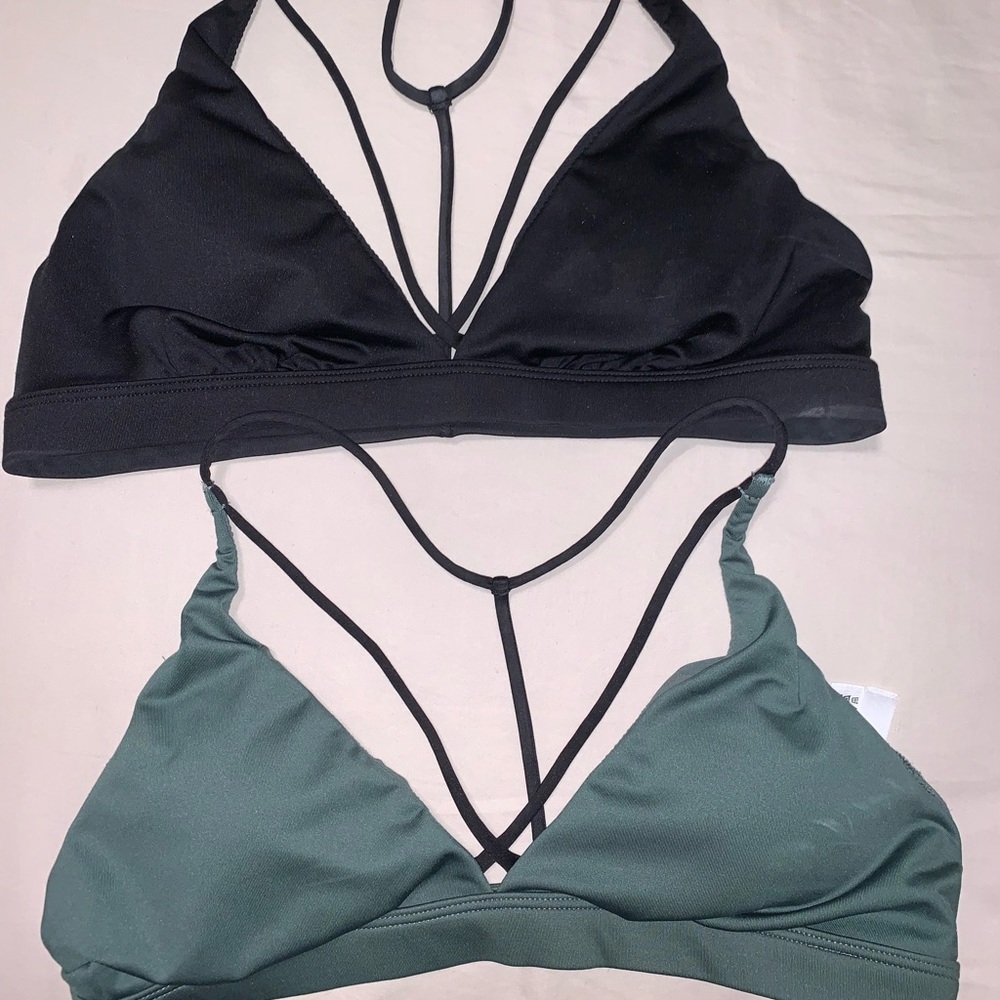 VS cross strap sports bras bundle